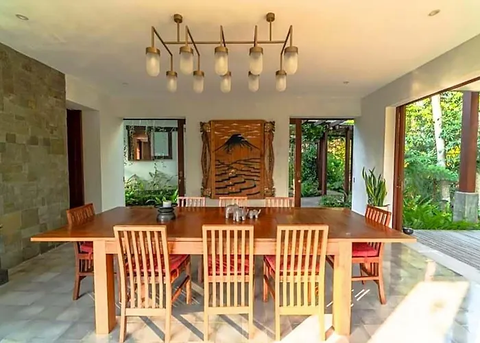 Calm 5 Bedroom Private With Rice Field View Zn09 Villa Tegallalang (Bali)